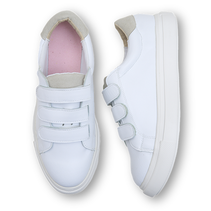 自在輕革休閒鞋