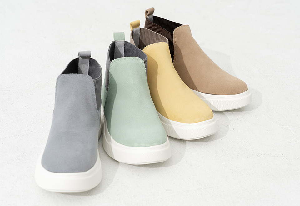 石墨烯紗製成的鞋子